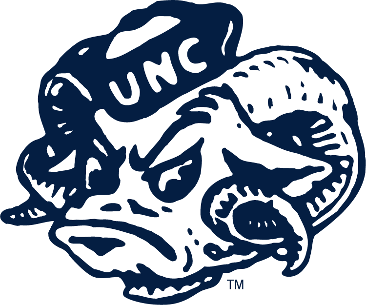 North Carolina Tar Heels 1983-1998 Secondary Logo diy iron on heat transfer